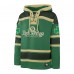 Detroit Red Wings 47 Kelly Green St. Patricks Day McLucky Superior Lacer Pullover Hoodie