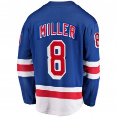Джерси New York Rangers J.T. Miller Fanatics Blue Home Breakaway Джерси New York Rangers J.T. Miller Fanatics Blue Home Breakaway