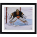 Фото с автографом Tuukka Rask Boston Bruins Fanatics Authentic 16 x 20 Black Alternate Jersey In Net with Multiple Inscriptions - Signed in Gold Ink - Limited Edition #1/1