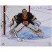 Фото с автографом Tuukka Rask Boston Bruins Fanatics Authentic 16 x 20 Black Alternate Jersey In Net with Multiple Inscriptions - Limited Edition of 10