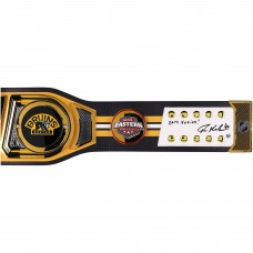 Tuukka Rask Boston Bruins Autographed Fanatics Authentic WWE Legacy Title Belt with 2014 Vezina Inscription - Limited Edition of 5