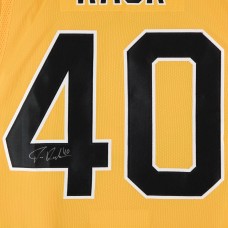 Игровая джерси Tuukka Rask Boston Bruins Autographed Fanatics Authentic 2021 Reverse Retro adidas Authentic