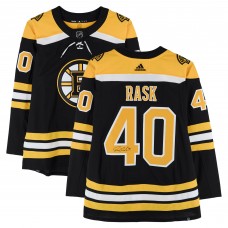 Игровая джерси Tuukka Rask Boston Bruins Autographed Fanatics Authentic Black adidas Authentic