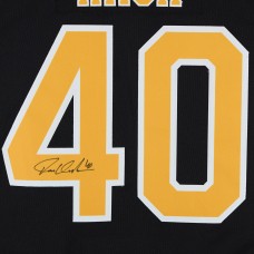 Игровая джерси Tuukka Rask Boston Bruins Autographed Fanatics Authentic Black adidas Authentic