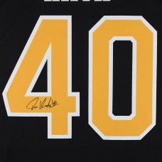 Игровая джерси Tuukka Rask Boston Bruins Autographed Fanatics Authentic Black Alternate adidas Authentic