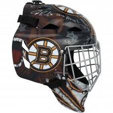 Маска Tuukka Rask Boston Bruins Autographed Fanatics Authentic Replica with 2014 Vezina Inscription - Limited Edition of 25