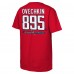 Детская футболка Washington Capitals Alexander Ovechkin Red NHL All-Time Leading Goal Scorer Name & Number