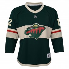 Игровая джерси Minnesota Wild Matthew Boldy Outerstuff Green Home Replica