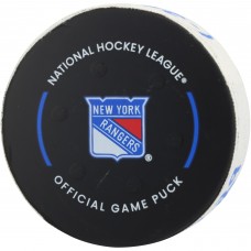 Cale Makar Colorado Avalanche Fanatics Authentic Game-Used Goal Puck vs. New York Rangers on January 26, 2025 - First of Two Goals Scored