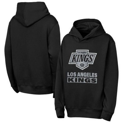 Подростковая Los Angeles Kings Outerstuff Black Back to Basics Hoodie
