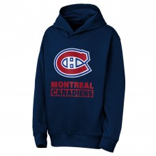 Толстовка Подростковая Montreal Canadiens Outerstuff Navy Back to Basics