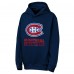 Толстовка Подростковая Montreal Canadiens Outerstuff Navy Back to Basics
