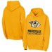 Подростковая Nashville Predators Outerstuff Gold Back to Basics Hoodie