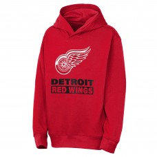 Подростковая Detroit Red Wings Outerstuff Red Back to Basics Hoodie Подростковая Detroit Red Wings Outerstuff Red Back to Basics Hoodie