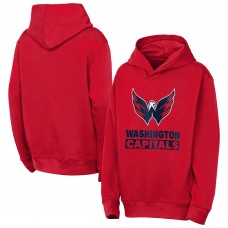 Подростковая Washington Capitals Outerstuff Red Back to Basics Hoodie