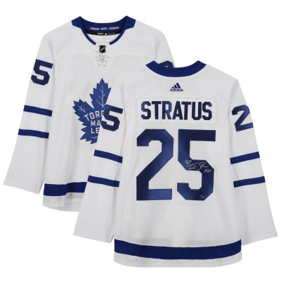 Игровая джерси Trish Stratus Toronto Maple Leafs Autographed Fanatics Authentic adidas #25 Authentic - Limited Edition of 25