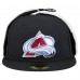Бейсболка Colorado Avalanche New Era Black Injection Dog Ear Classic