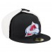Бейсболка Colorado Avalanche New Era Black Injection Dog Ear Classic