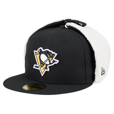 Бейсболка Pittsburgh Penguins New Era Black Injection Dog Ear Classic