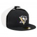 Бейсболка Pittsburgh Penguins New Era Black Injection Dog Ear Classic