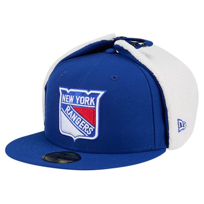 Бейсболка New York Rangers New Era Blue Injection Dog Ear Classic