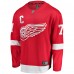 Джерси Detroit Red Wings Dylan Larkin Fanatics Red 2023/24 Captain Breakaway