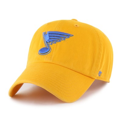 Бейсболка St. Louis Blues 47 Gold Core Logo Clean Up