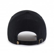 Бейсболка Boston Bruins 47 Black Alternate Logo Clean Up