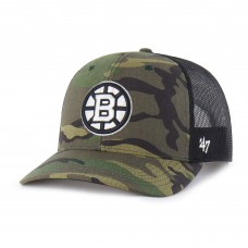 Бейсболка Boston Bruins 47 Camo Trucker