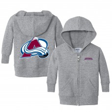 Толстовка на молнии Малышам Colorado Avalanche Chad & Jake Heather Gray Logo Толстовка на молнии Малышам Colorado Avalanche Chad & Jake Heather Gray Logo