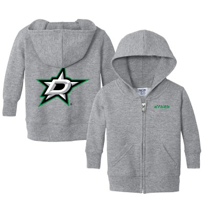 Малышам Dallas Stars Chad & Jake Heather Gray Logo Full-Zip Hoodie Jacket