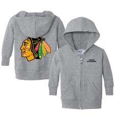 Толстовка на молнии Малышам Chicago Blackhawks Chad & Jake Heather Gray Logo Толстовка на молнии Малышам Chicago Blackhawks Chad & Jake Heather Gray Logo
