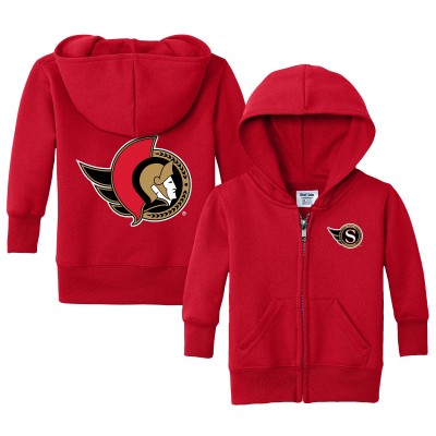 Малышам Ottawa Senators Chad & Jake Red Logo Full-Zip Hoodie Jacket