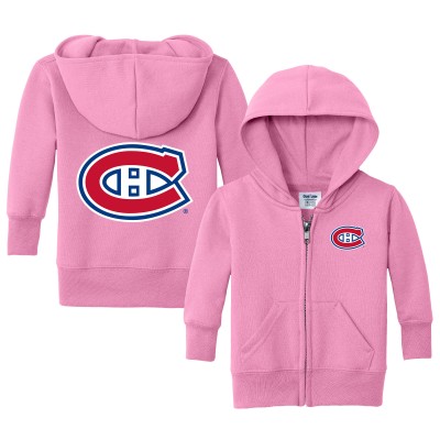 Толстовка на молнии Малышам Montreal Canadiens Chad & Jake Pink Logo Jacket