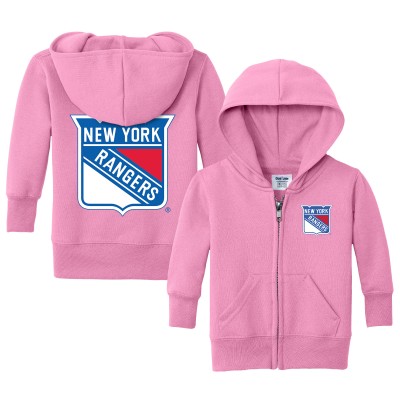 Толстовка на молнии Малышам New York Rangers Chad & Jake Pink Logo