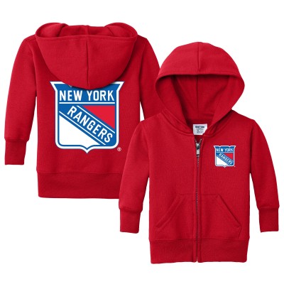 Толстовка на молнии Малышам New York Rangers Chad & Jake Red Logo