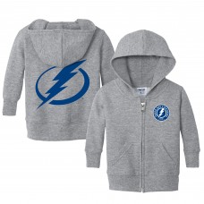 Толстовка на молнии Малышам Tampa Bay Lightning Chad & Jake Heather Gray Logo