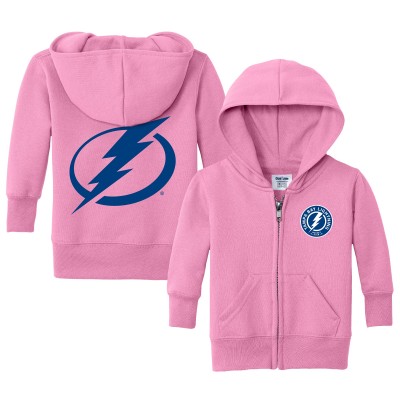 Толстовка на молнии Малышам Tampa Bay Lightning Chad & Jake Pink Logo