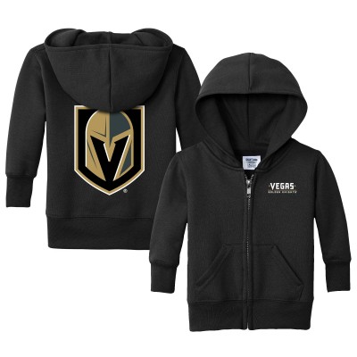 Толстовка на молнии Малышам Vegas Golden Knights Chad & Jake Black Logo