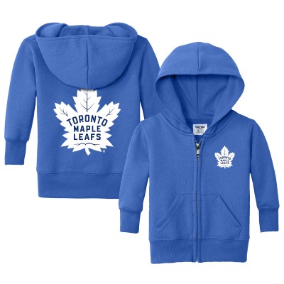 Малышам Toronto Maple Leafs Chad & Jake Blue Logo Full-Zip Hoodie