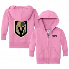Толстовка на молнии Малышам Vegas Golden Knights Chad & Jake Pink Logo