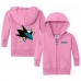 Толстовка на молнии Малышам San Jose Sharks Chad & Jake Pink Logo