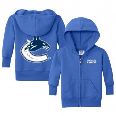 Малышам Vancouver Canucks Chad & Jake Blue Logo Full-Zip Hoodie