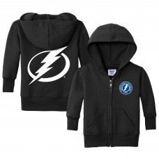 Толстовка на молнии Малышам Tampa Bay Lightning Chad & Jake Black Logo