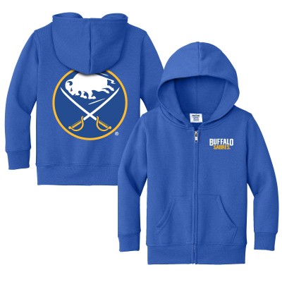 Toddler Buffalo Sabres Chad & Jake Royal Logo Full-Zip Hoodie Jacket