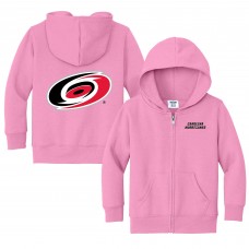 Toddler Carolina Hurricanes Chad & Jake Pink Logo Full-Zip Hoodie Jacket