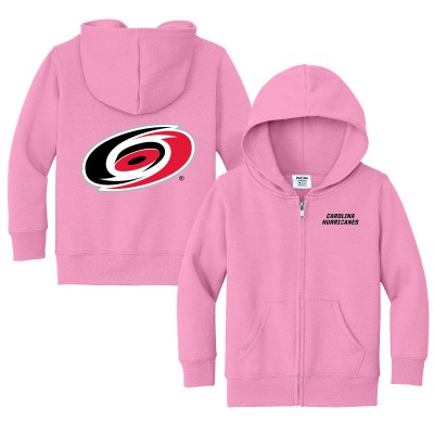 Toddler Carolina Hurricanes Chad & Jake Pink Logo Full-Zip Hoodie Jacket