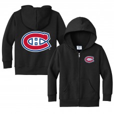 Толстовка на молнии Toddler Montreal Canadiens Chad & Jake Black Logo Jacket Толстовка на молнии Toddler Montreal Canadiens Chad & Jake Black Logo Jacket