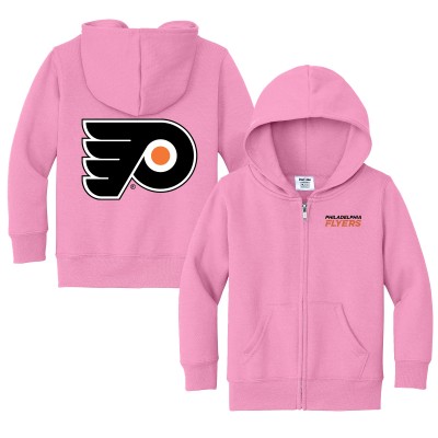 Толстовка на молнии Toddler Philadelphia Flyers Chad & Jake Pink Logo Jacket