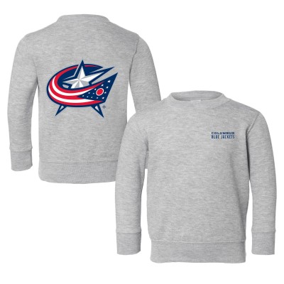 Toddler Columbus Blue Jackets Chad & Jake Heather Gray Pullover Sweatshirt